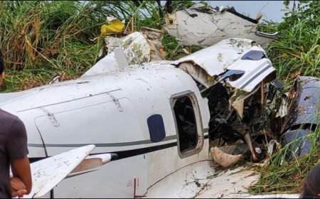 A passenger plane crashed in the Amazon region, killing all passengers including the crew