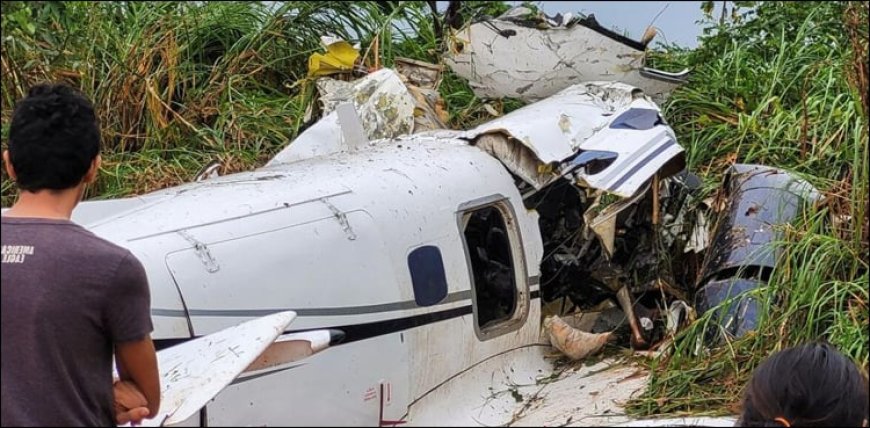 A passenger plane crashed in the Amazon region, killing all passengers including the crew