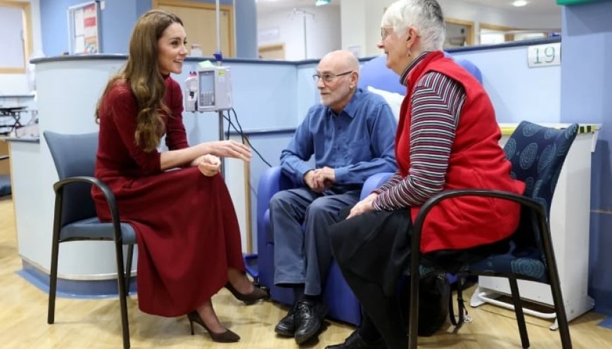 British princess Kate Middleton is close to beating cancer