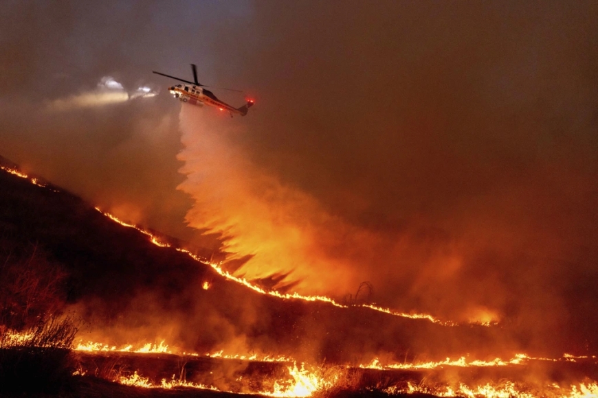 Los Angeles fire engulfs world's largest battery plant