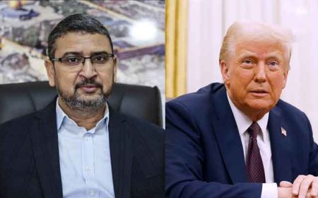 Trump's statement regarding the occupation of Gaza, Hamas's response came out