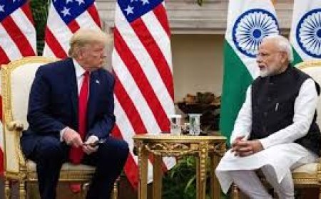 Dunya Modi's telephonic contact with Trump reiterated his commitment to work together for global peace and prosperity
