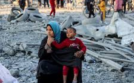 After the cease-fire agreement in Dunya-Gaza, the delivery of relief goods began