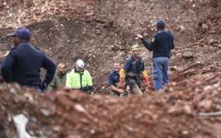 World South Africa: Illegal miners in a gold mine stopped eating, 87 people died