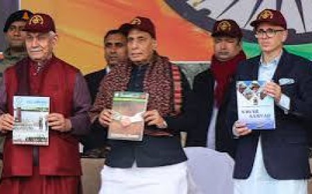 जम्मू से राजनाथ का संदेश: पीओके पाकिस्तान के लिए विदेशी क्षेत्र के अलावा कुछ नहीं, आतंकी शिविर चलाने के लिए किया जा रहा इस्तेमाल