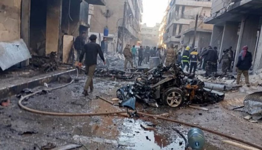 Car bomb explosion in Syria, 15 people including 14 women were killed