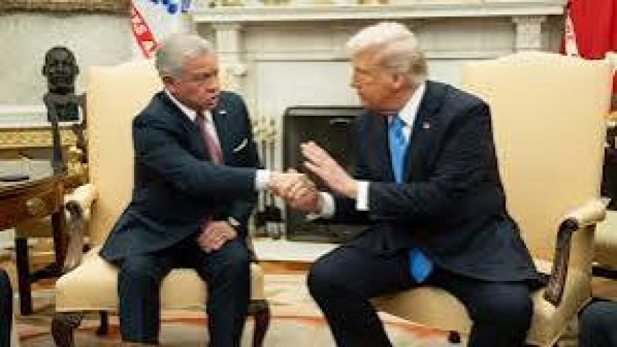 Jordan rejects Trump's plan to expel Palestinians from Gaza