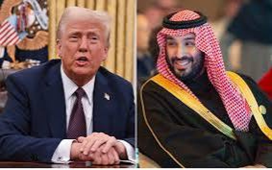 Saudi crown prince and Trump contact, Saudi Arabia will invest 600 billion dollars in the United States in the next 4 years.