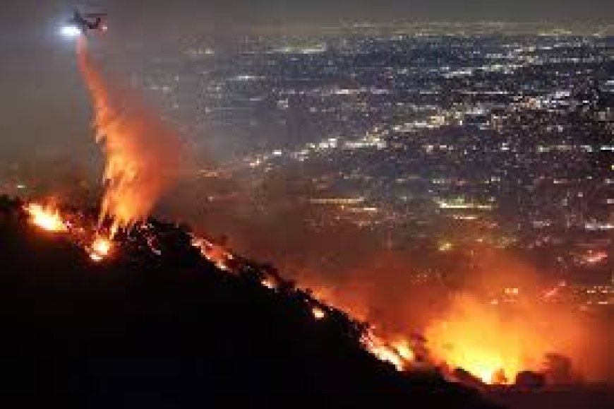 World America: Fire broke out in 5 more places in Southern California