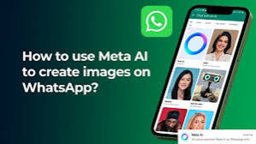 Easy way to create photos with AI on WhatsApp