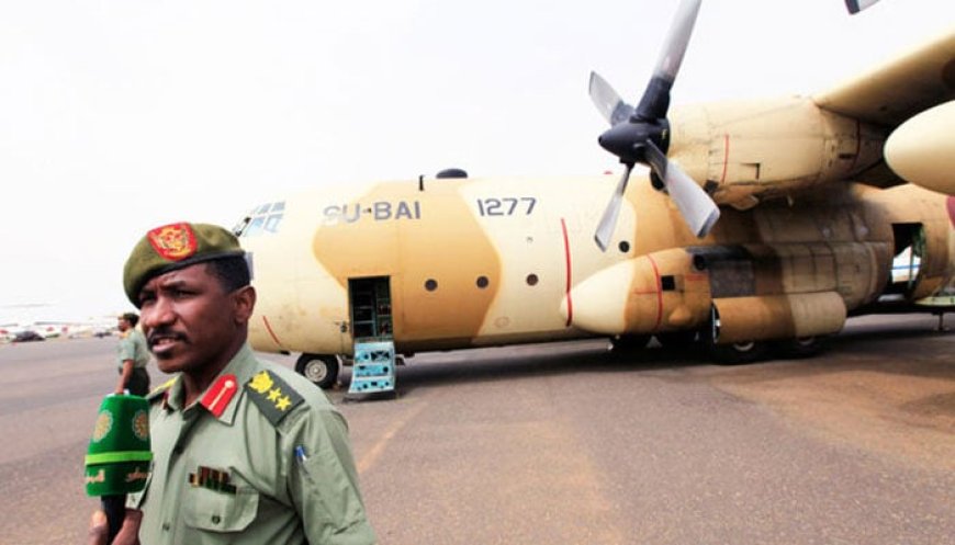 Military plane crashes near Sudan's capital Khartoum Web Desk