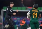 New Zealand reached the Champions Trophy final by defeating South Africa