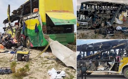 2 passenger buses collided in Bolivia, 37 people died