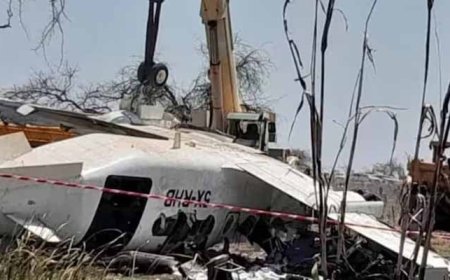 A military plane crashed in Dunya-Sudan, 46 people were killed