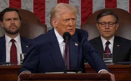 The country that imposes taxes on America, we will impose retaliatory taxes', Trump's first address to Congress