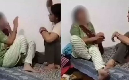 Viral video of daughter torturing mother in India, police arrested
