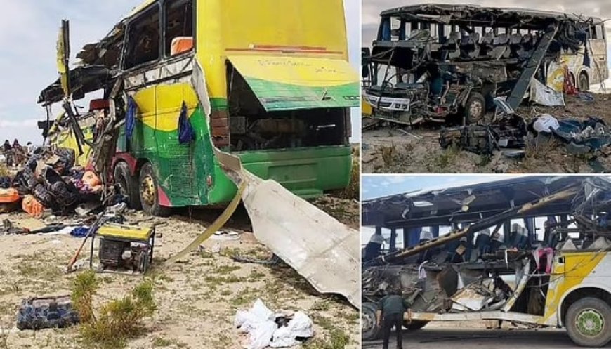 2 passenger buses collided in Bolivia, 37 people died