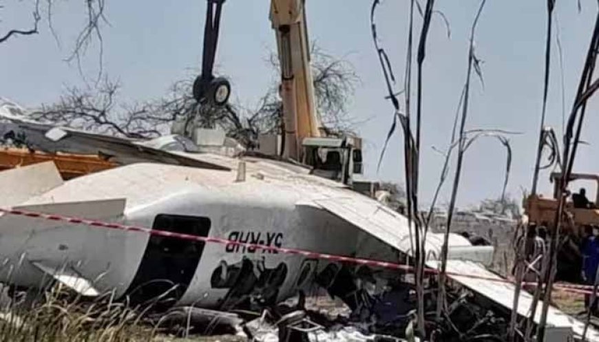 A military plane crashed in Dunya-Sudan, 46 people were killed