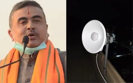 भाजपा नेता ने 'संदिग्ध गतिविधि' की जांच की मांग की, यह एक वाई-फाई एंटीना था