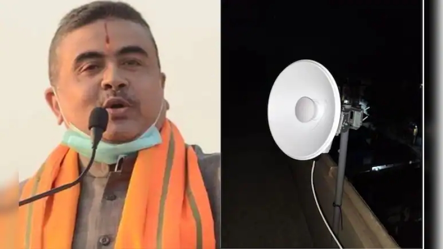 भाजपा नेता ने 'संदिग्ध गतिविधि' की जांच की मांग की, यह एक वाई-फाई एंटीना था