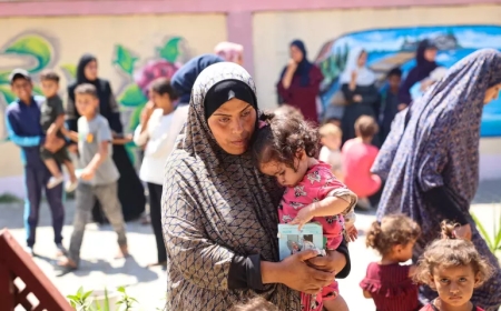 Risk of famine for children across Gaza, new report says