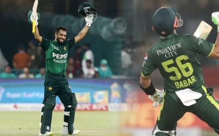 محمد حارث نے بابراعظم کو پیچھے چھوڑ دیا